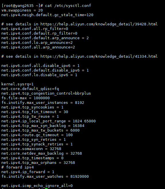 sysctl.conf